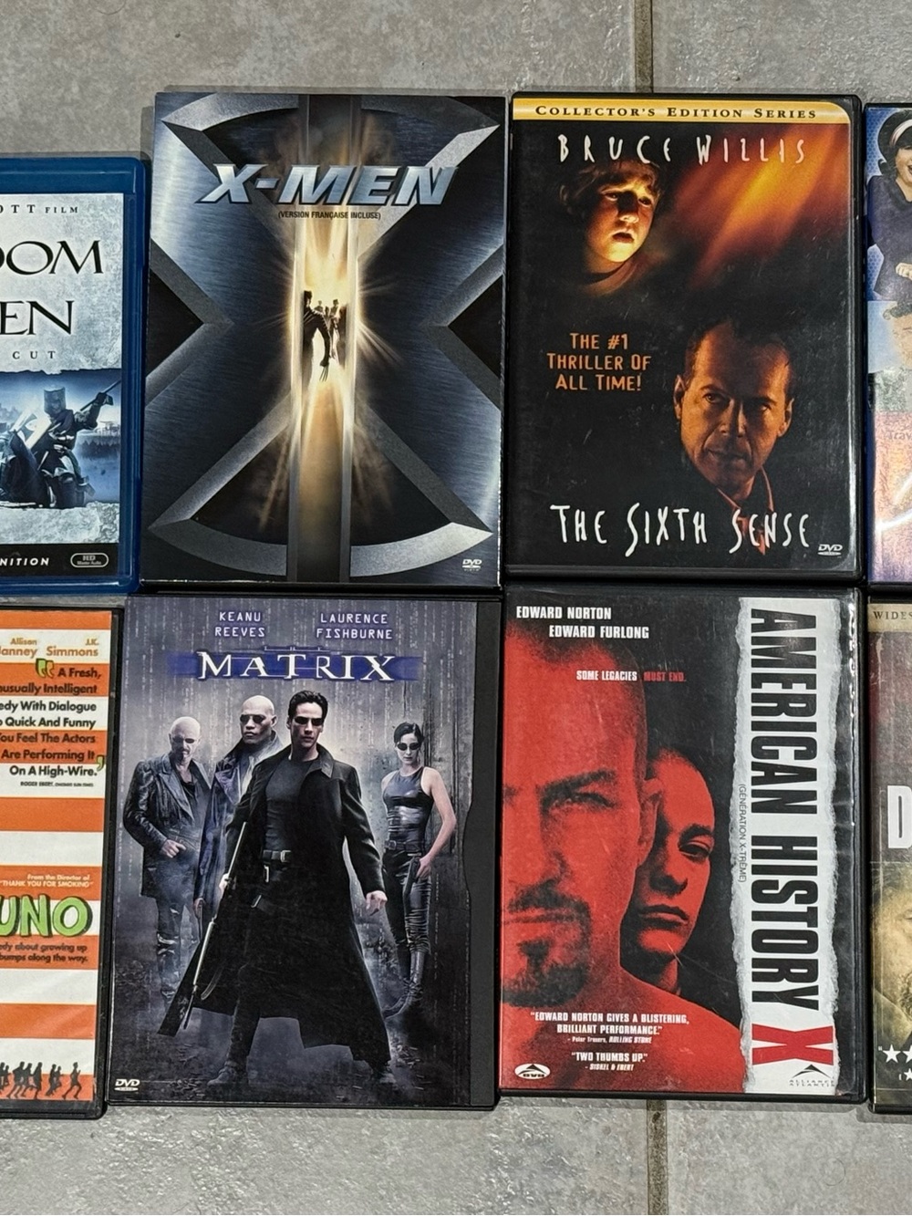 Assorted Movie DVDs